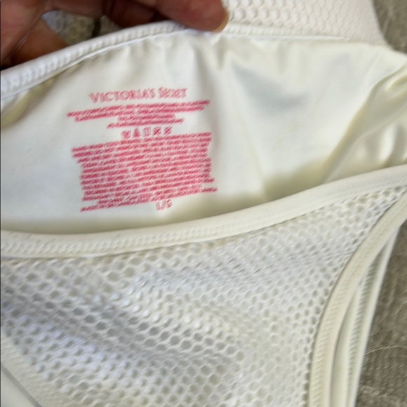 White Mesh Bikini Set - Picture 2 of 3